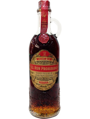 El ron prohibido rum reserva 12 b cl.70