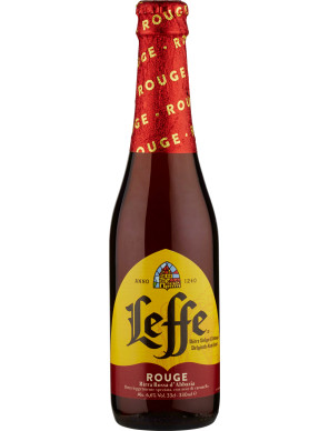 Leffe rouge birra cl.33 plato 15,6  6,6ø