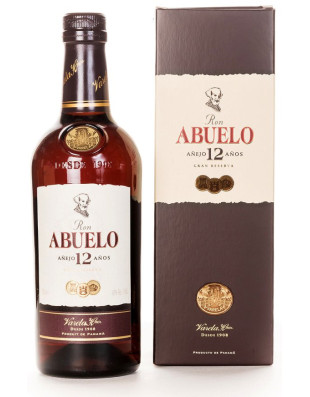 Ron abuelo 12y cl.70 40ø  - astucciato