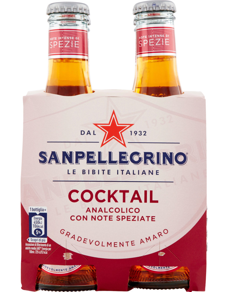 S.pell. cocktail rosso cl.20 cluster x4
