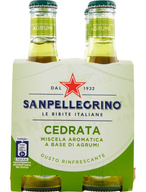 S.pellegrino cedrata cl.20 cluster x4**