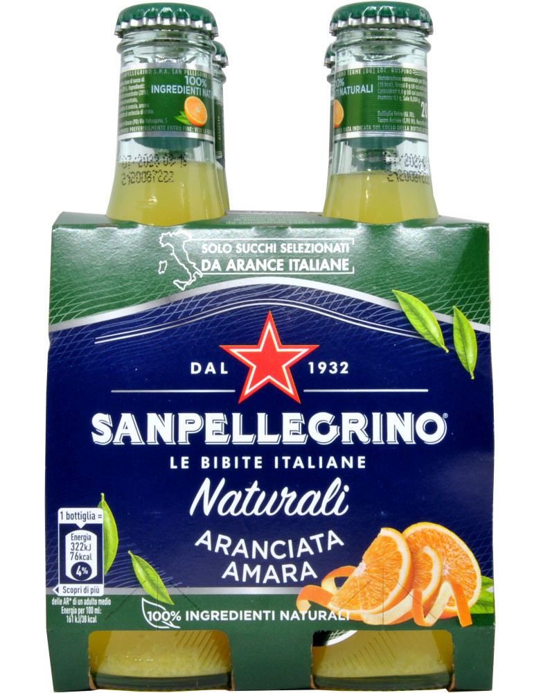 S.pellegrino ara. amara natural cl.20 x4