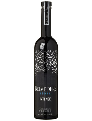 Belvedere vodka  intense nera lt.1 50ø