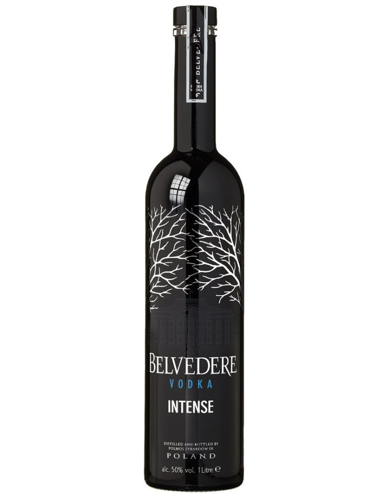 Belvedere vodka  intense nera lt.1 50ø