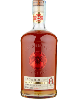 Bacardi reserva ocho rum cl.70 40ø