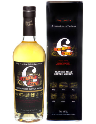 Six isles whisky cl.70 ast 43ø