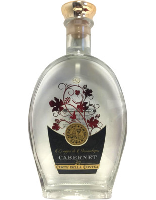 Corte della contea grappa cabernet cl70