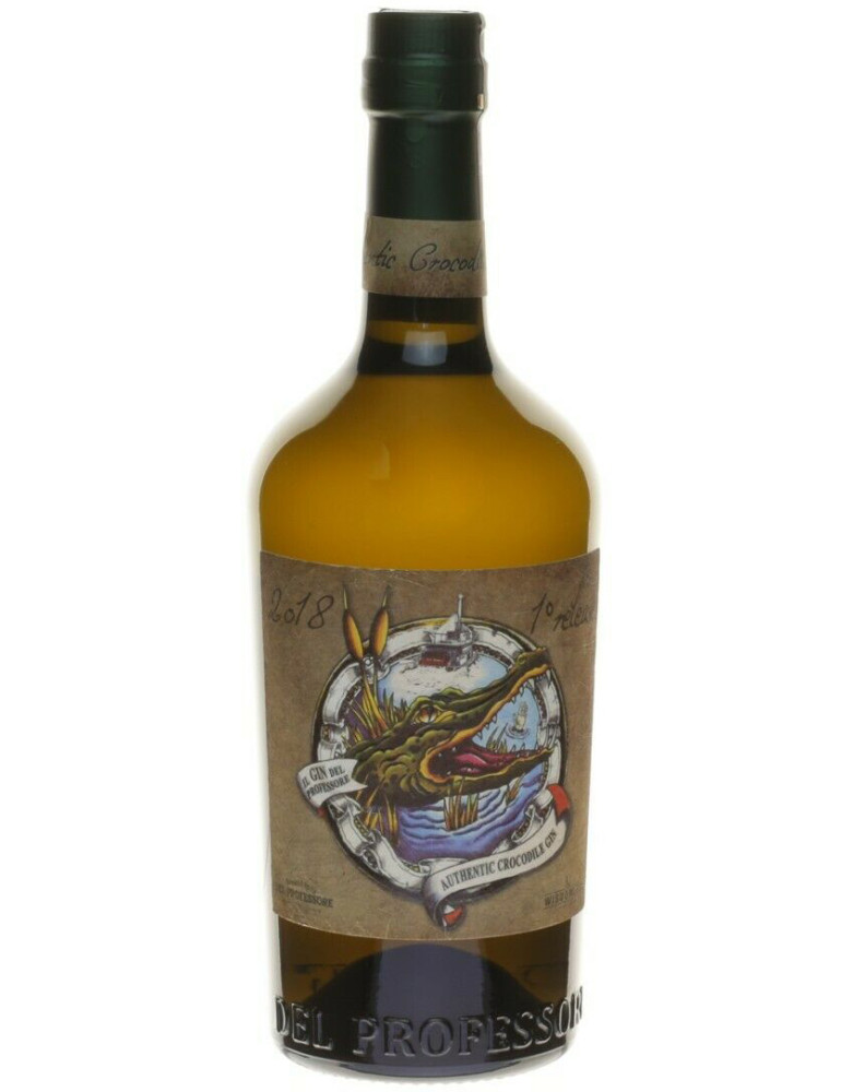 Professore gin authentic crocodile cl.70