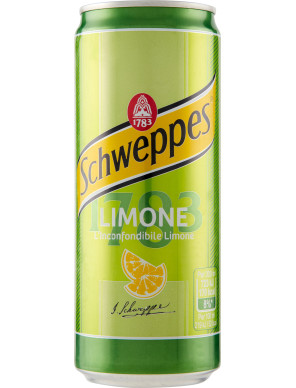 Schweppes limone latt. sleek cl.33