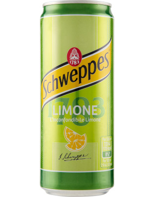Schweppes limone latt. sleek cl.33