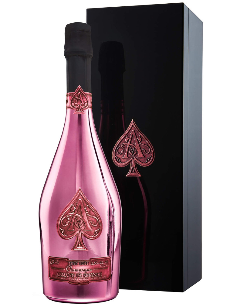 Arman de brignac rose' champagne cl.75