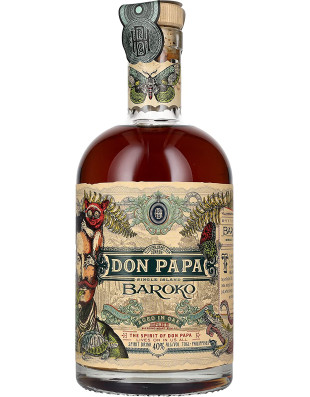 Don papa rum baroko cl.70 40ø