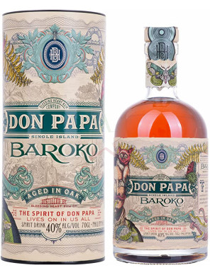 Don papa rum baroko cl.70 astuc.40ø