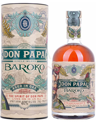 Don papa rum baroko cl.70 astuc.40ø