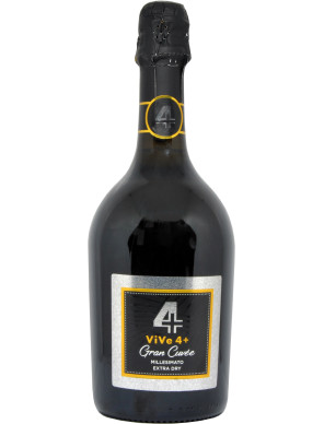 Vive 4+ gran cuvee milles extra dry cl75