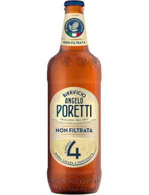Poretti 4 luppoli non filtrata cl66