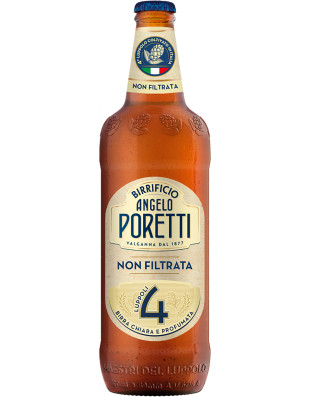 Poretti 4 luppoli non filtrata cl66