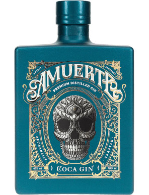 Amuerte coca gin leaf green cl.70 43ø