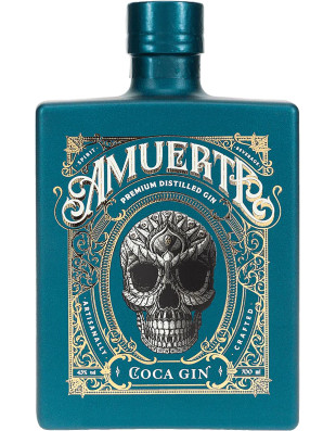 Amuerte coca gin leaf green cl.70 43ø