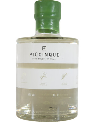 Piucinque gin  lt2 47ø