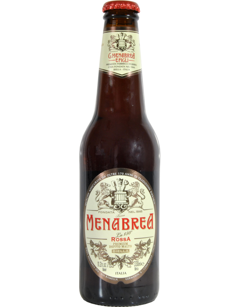 Menabrea rossa birra cl.33 7.5ø