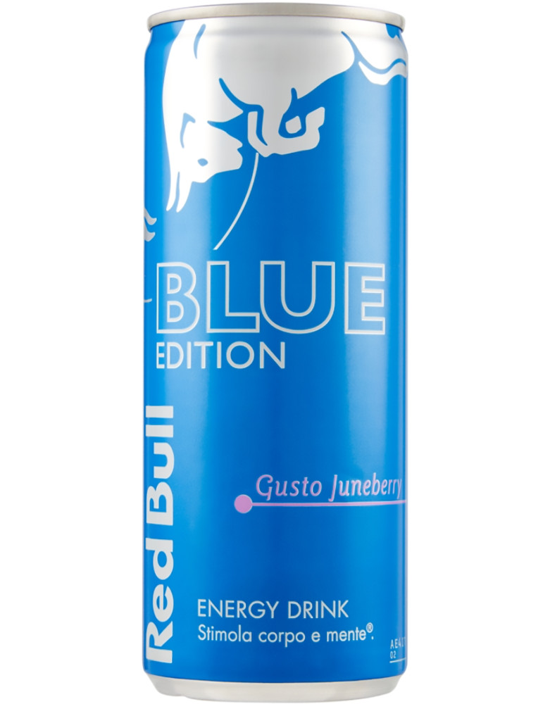 Red bull edition blue lattina cl.25