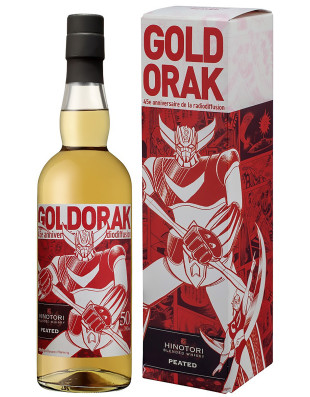 Hinotori goldorak whisky cl.70  50%