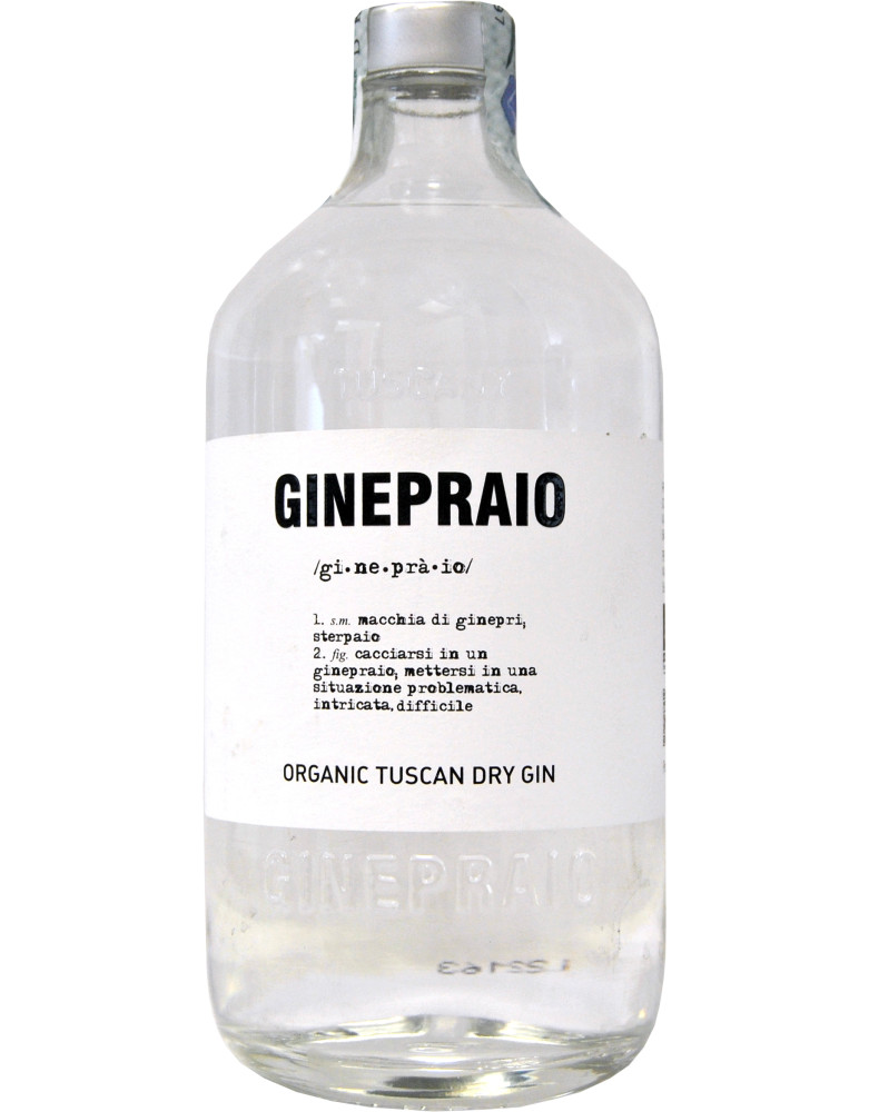 Ginepraio organic tusca dry gin cl70 45ø