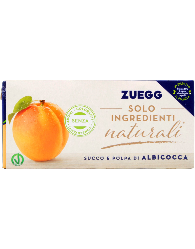 Zuegg succhi albicocca ml200x3