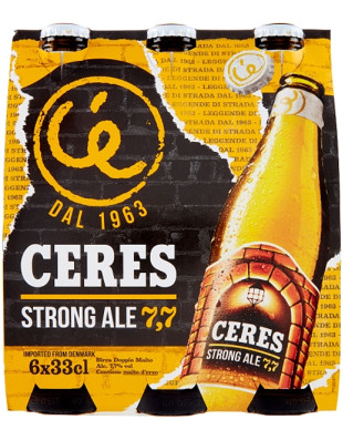 Ceres strong birra cl.33 cluster x6