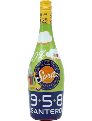 Santero spritz ready to drink zero cl.75