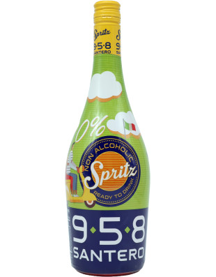 Santero spritz ready to drink zero cl.75
