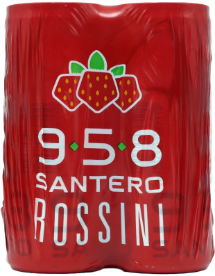 Santero spumante rossini latt cl25x4