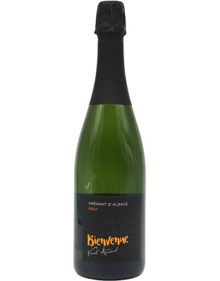 Bienvenue cremant d'alsace brut cl.75